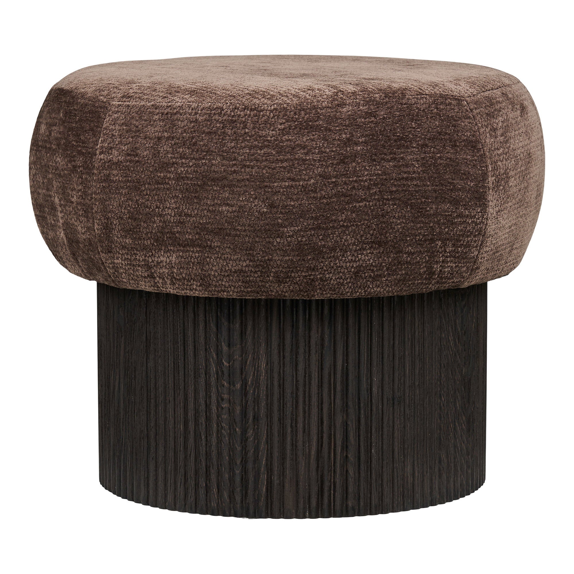 Christchurch Pouf - Dark Brown