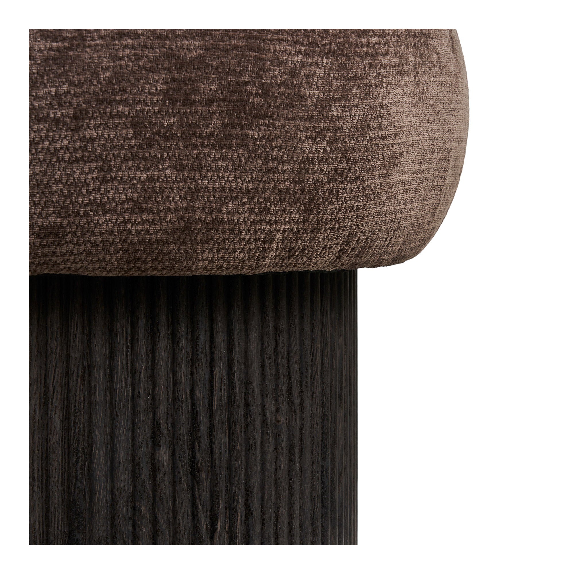 Christchurch Pouf - Dark Brown