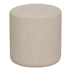 Ejby Pouf - Pouf, bouclé, beige ø34x36 cm, HN1233