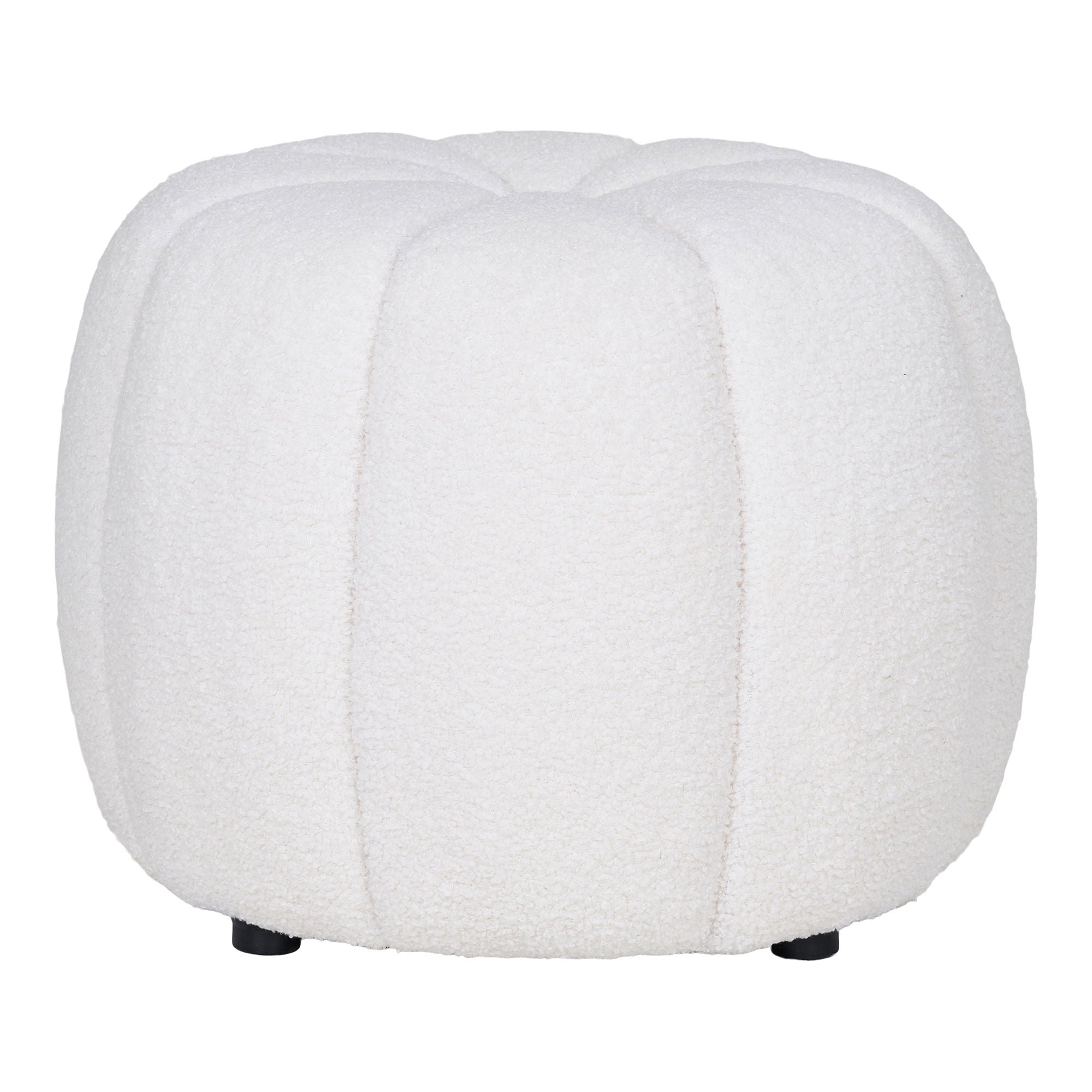Paisley Pouf - Pouf, off-white ø48x38 cm, HN1259