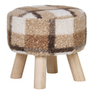 Aberdeen Stool - Stool, brown mix ø31x29 cm, HN1261
