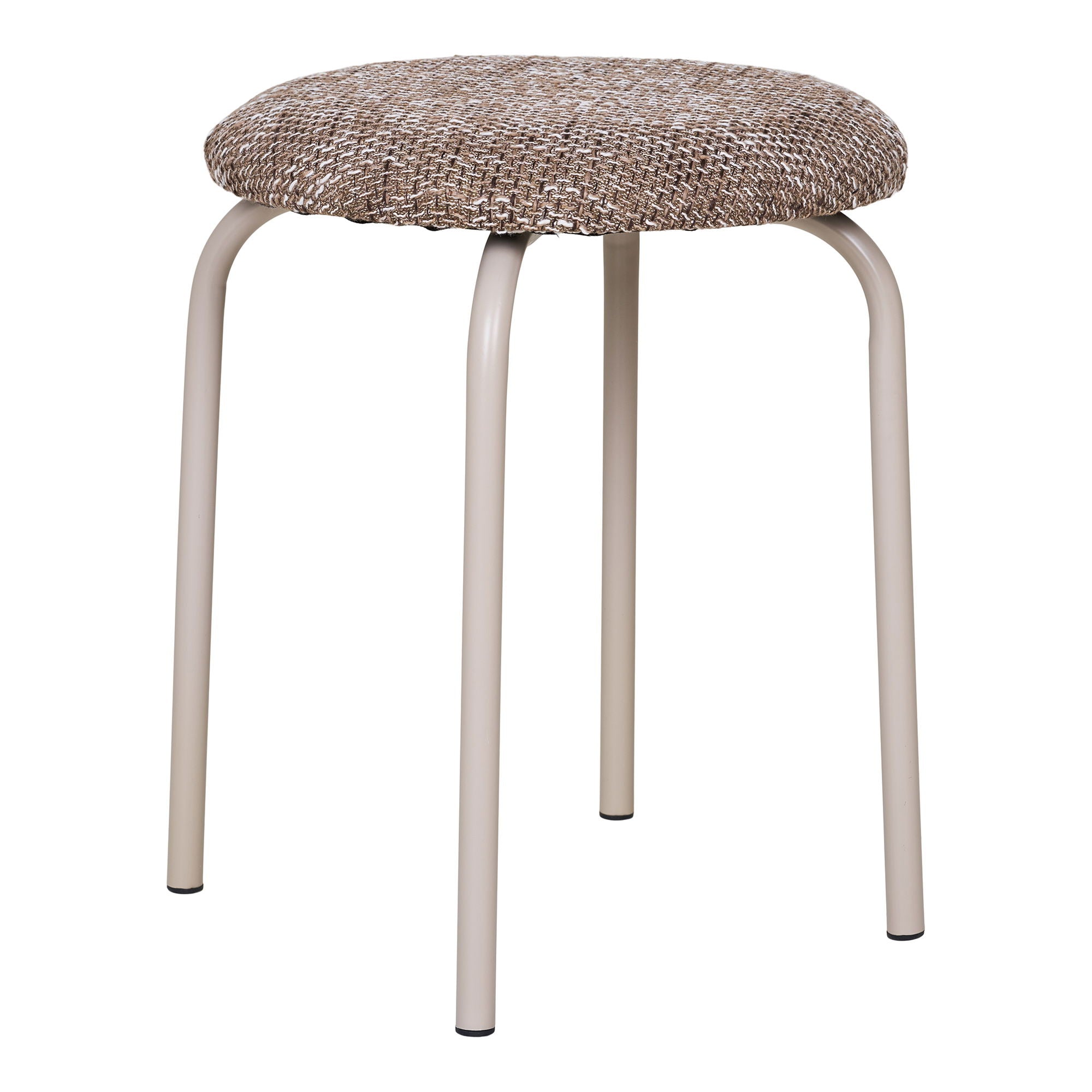 Asmara Stool - Stool, brown mix ø43x43 cm, HN1262