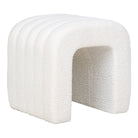 Colma Pouf - Pouf, teddy, white 41x36,5 cm, HN1234