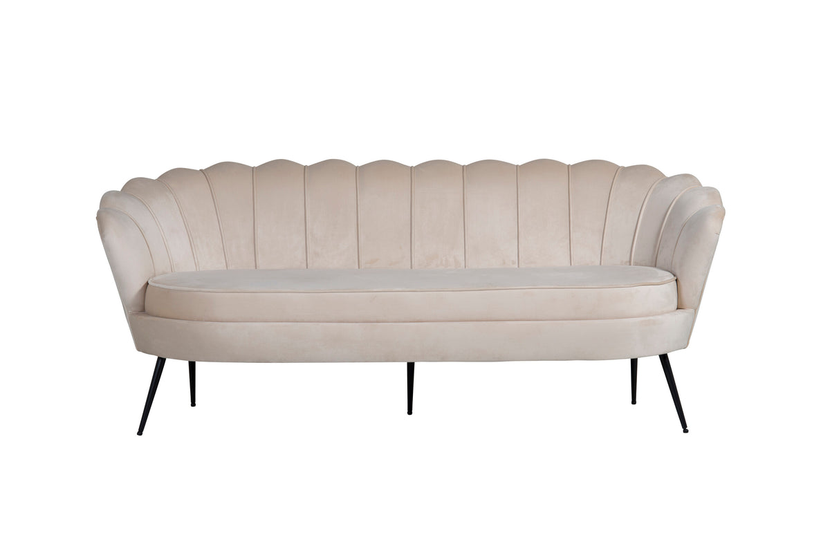Calais 3-Seat Sofa – Beige