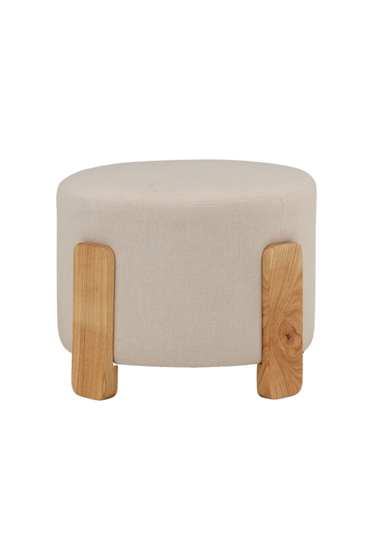 Coffey Ottoman – White