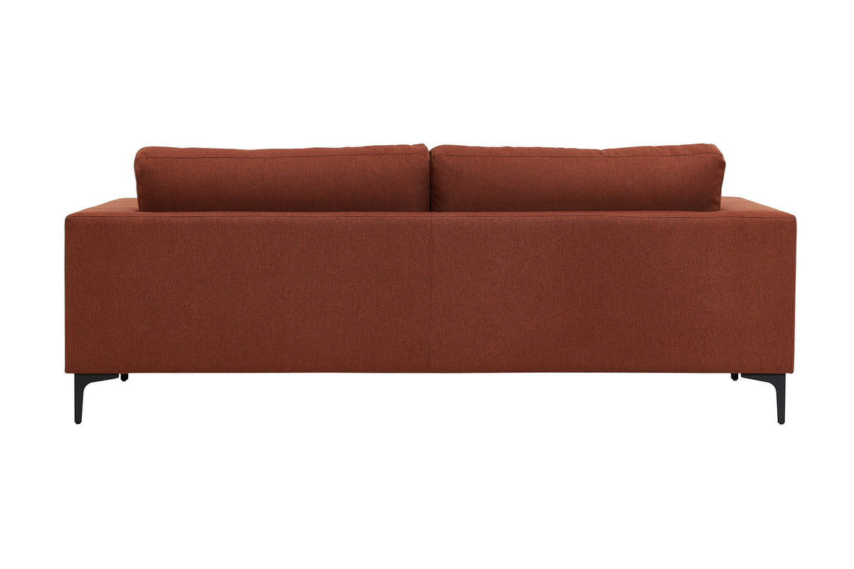 Bolero 3-Seat Sofa – Red