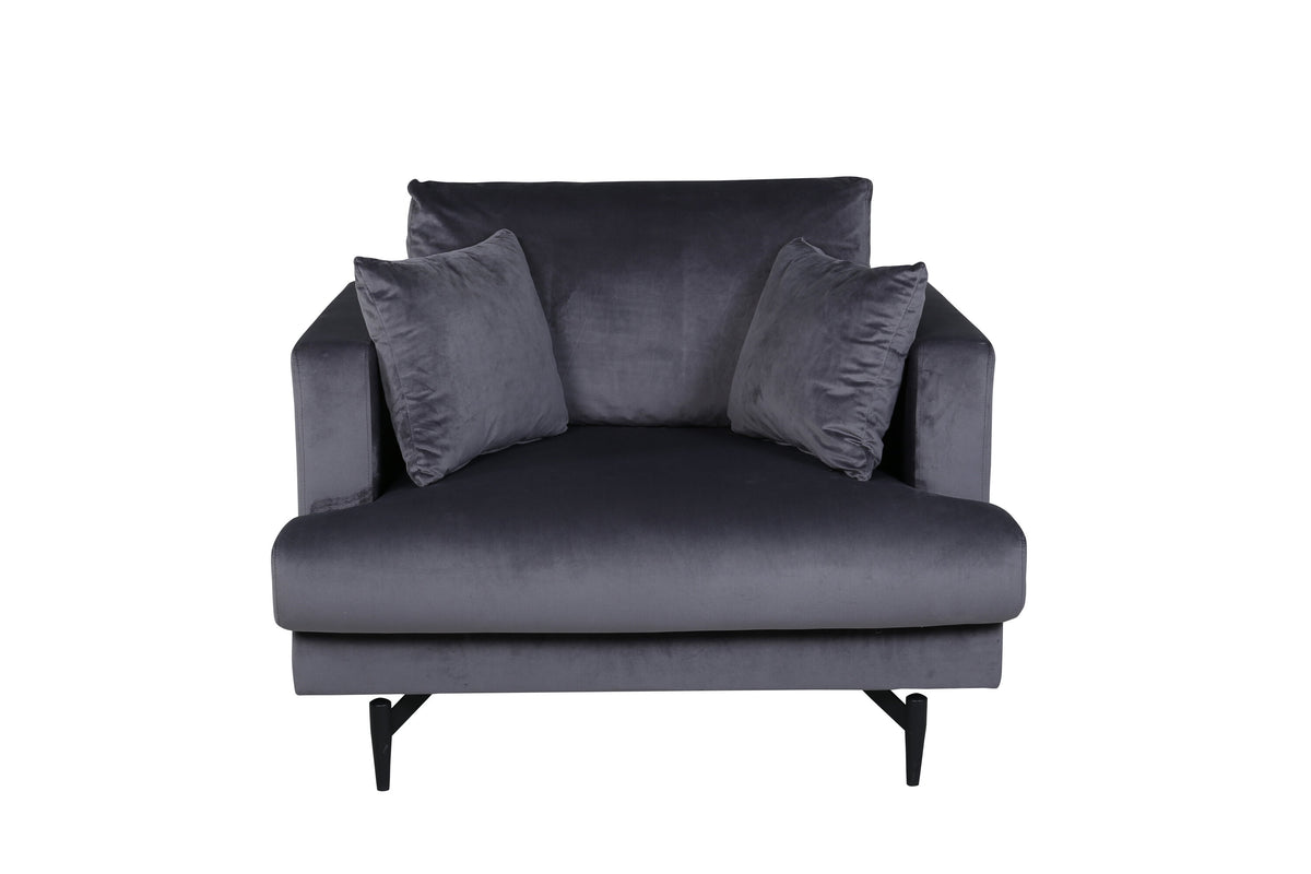 Sofia Armchair – Dark Grey