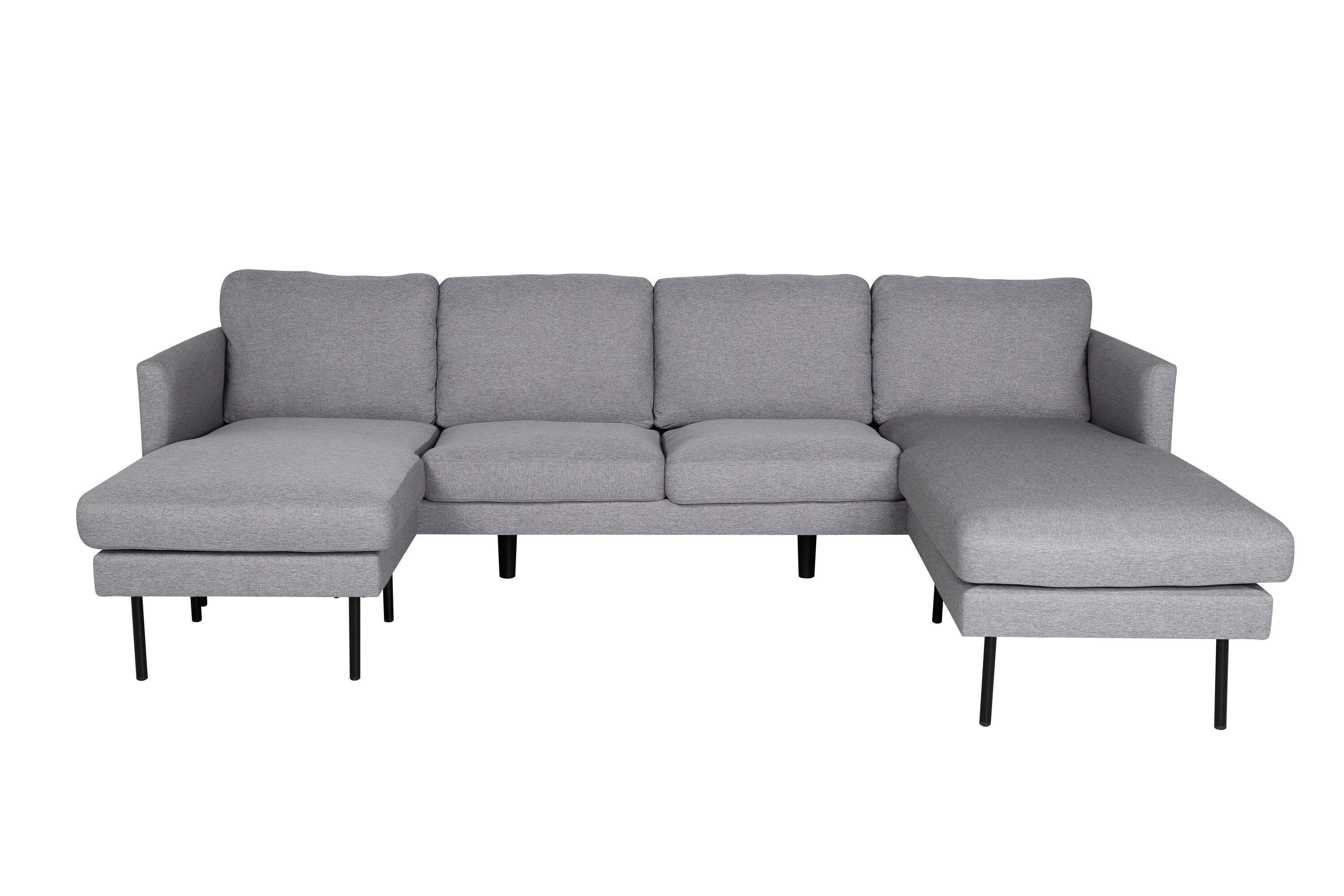 Zoom Chaise Sofa – Grey