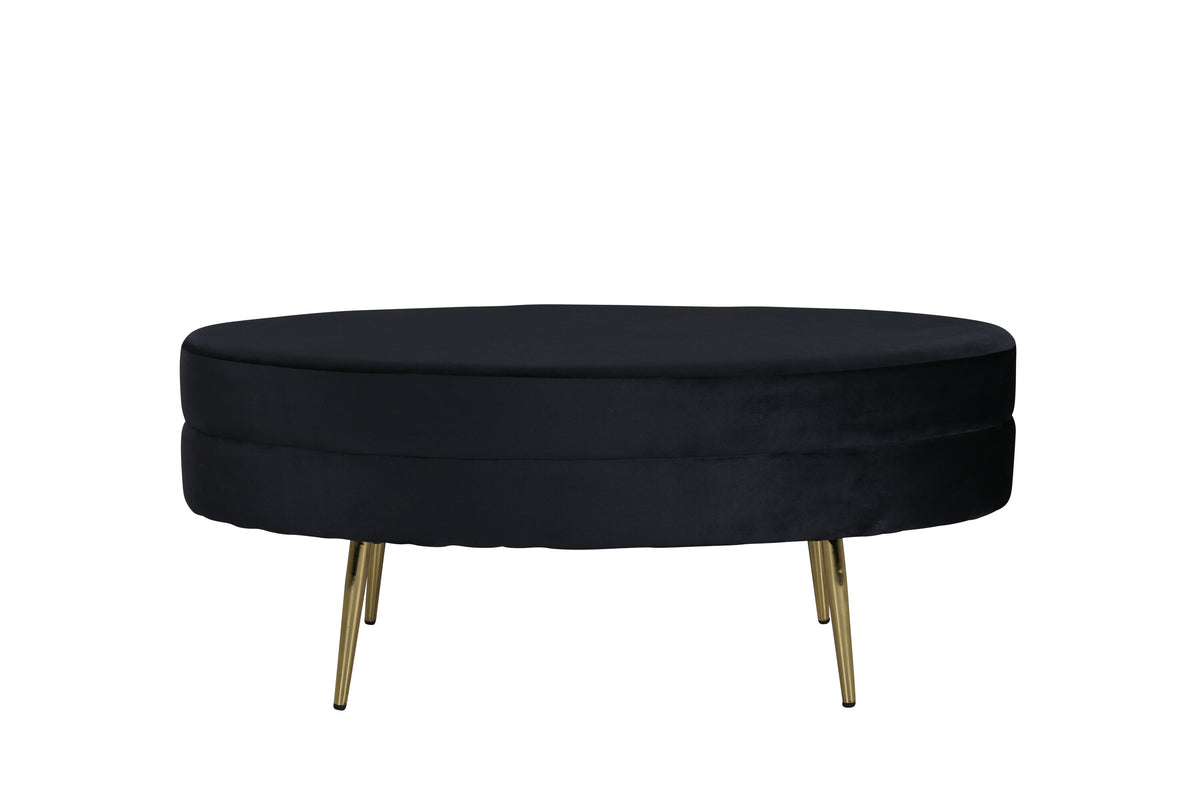Otto Ottoman – Black