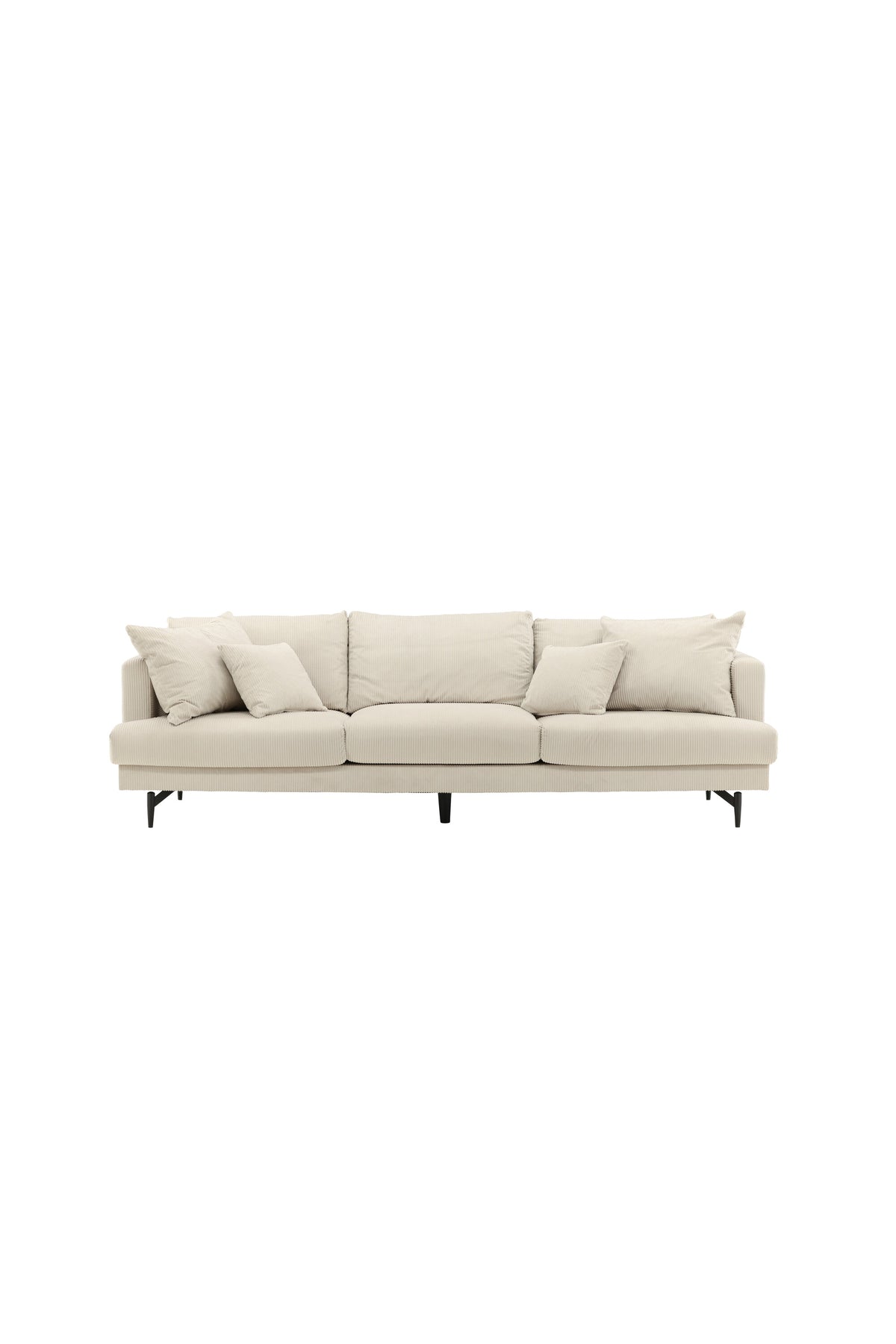 Sofia 3-Seat Sofa – Beige
