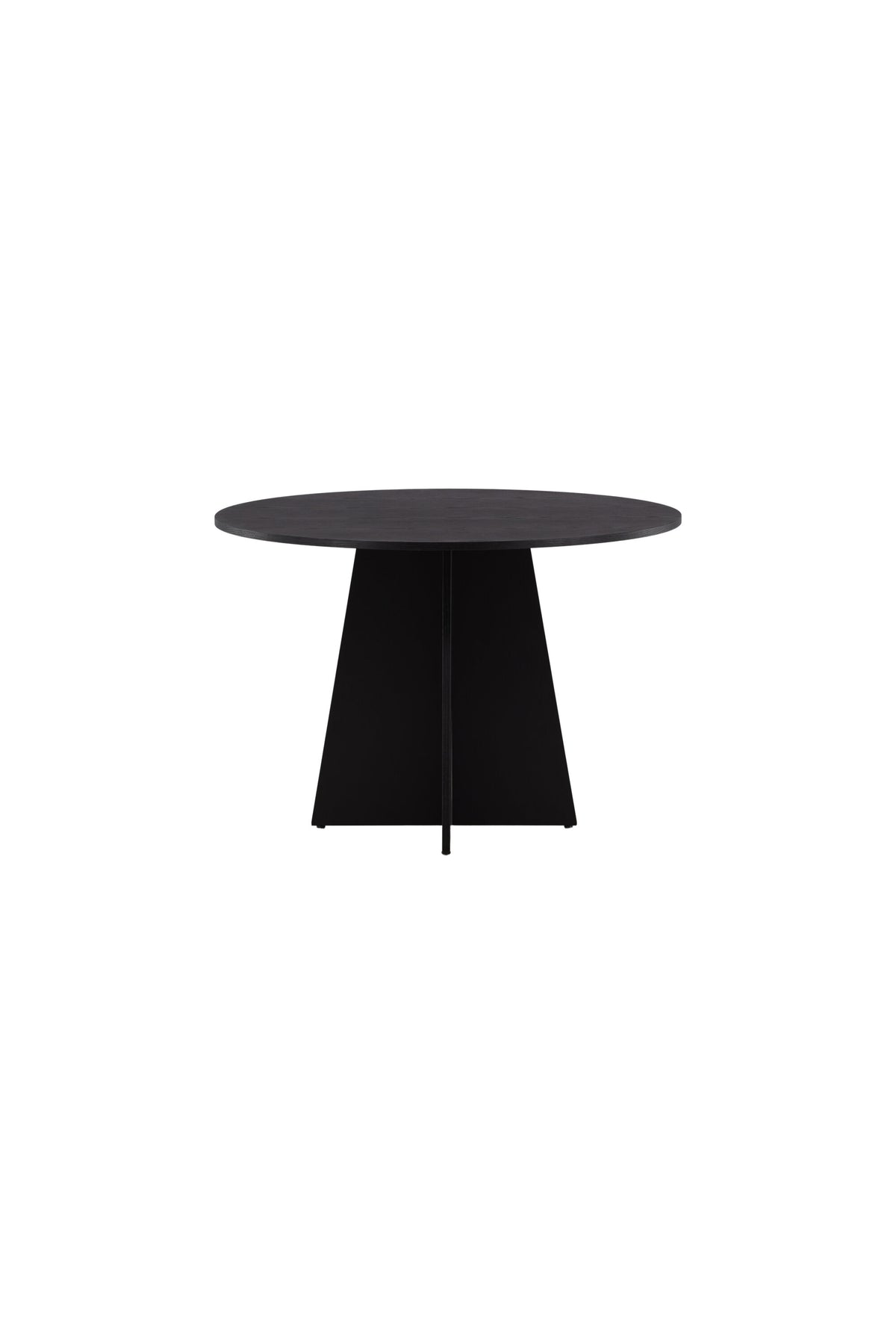 Bootcut Round Dining Table – Black