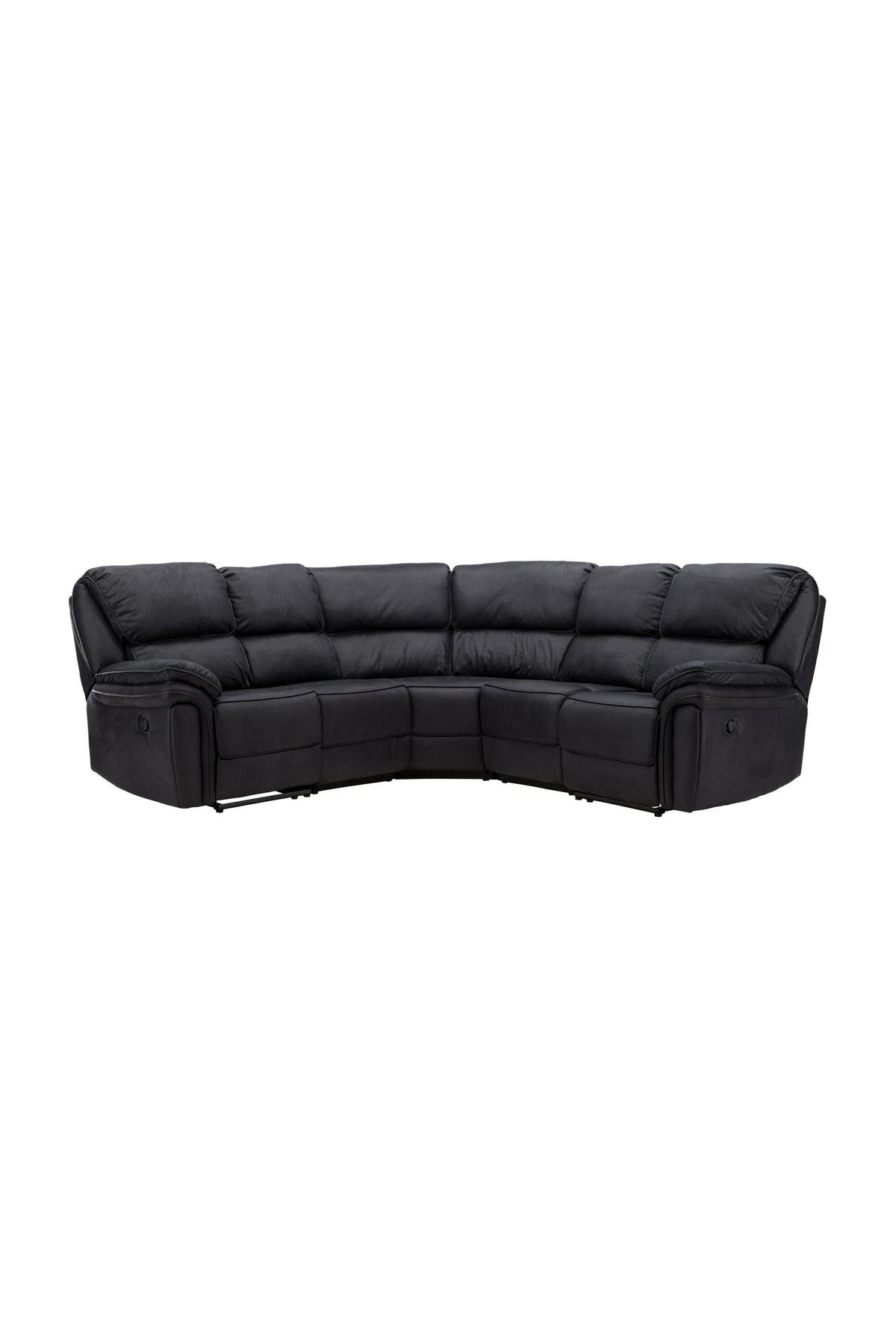 Saranda Recliner Sofa – Black