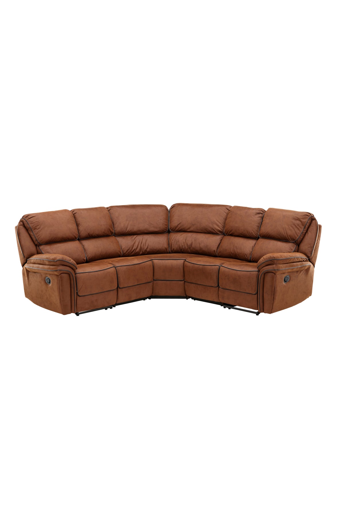 Saranda Recliner Sofa – Brown