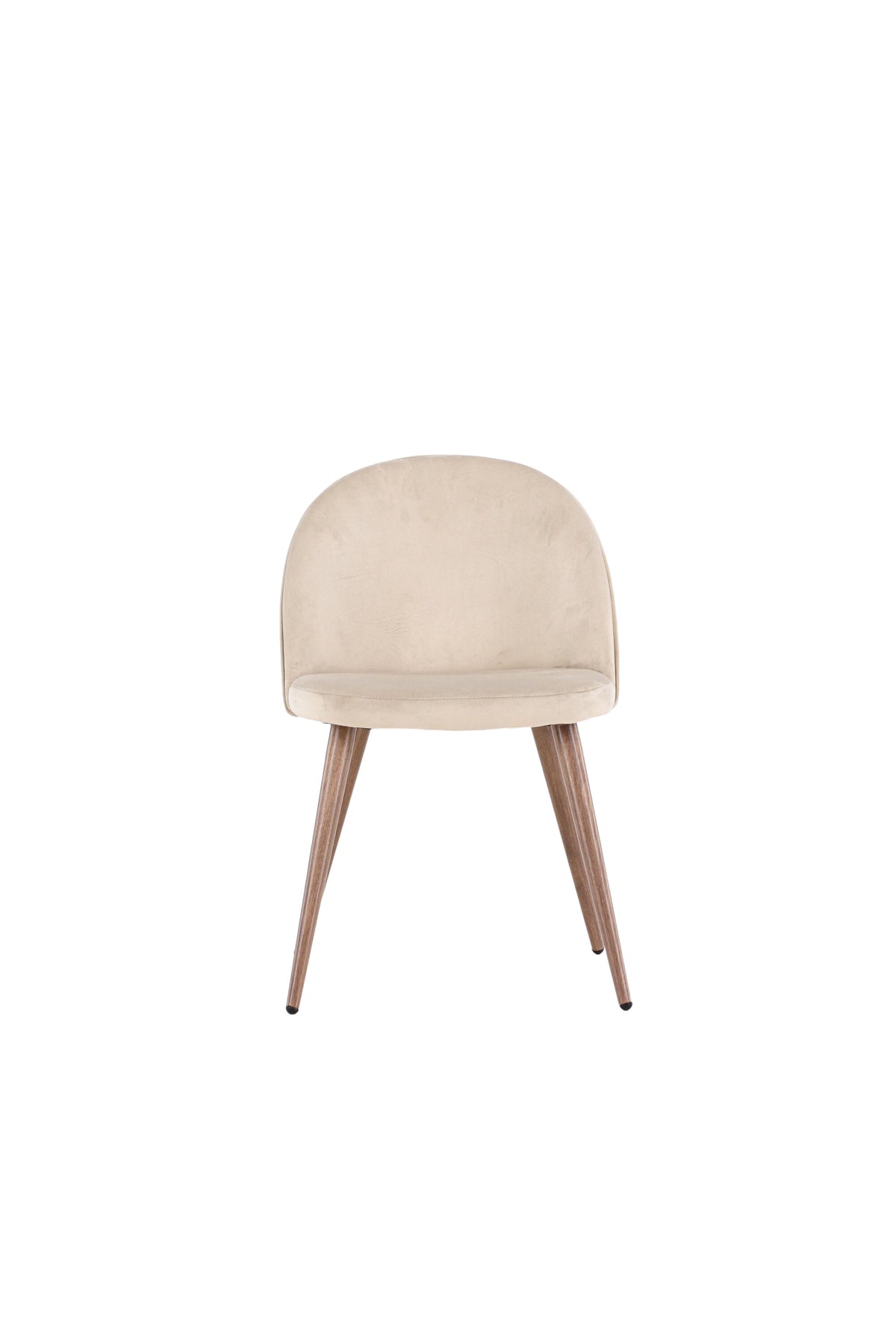 Velvet Dining Chair – Beige