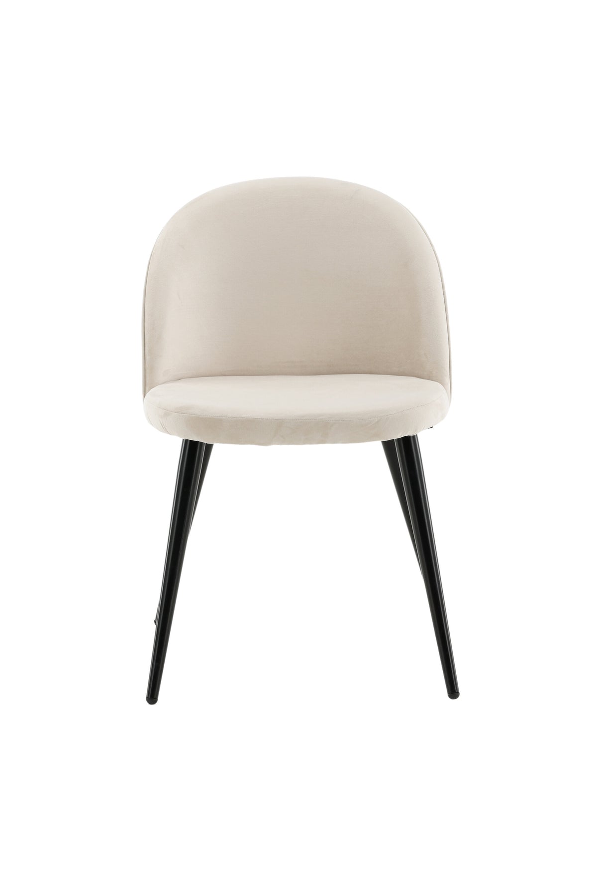Velvet Dining Chair – Beige