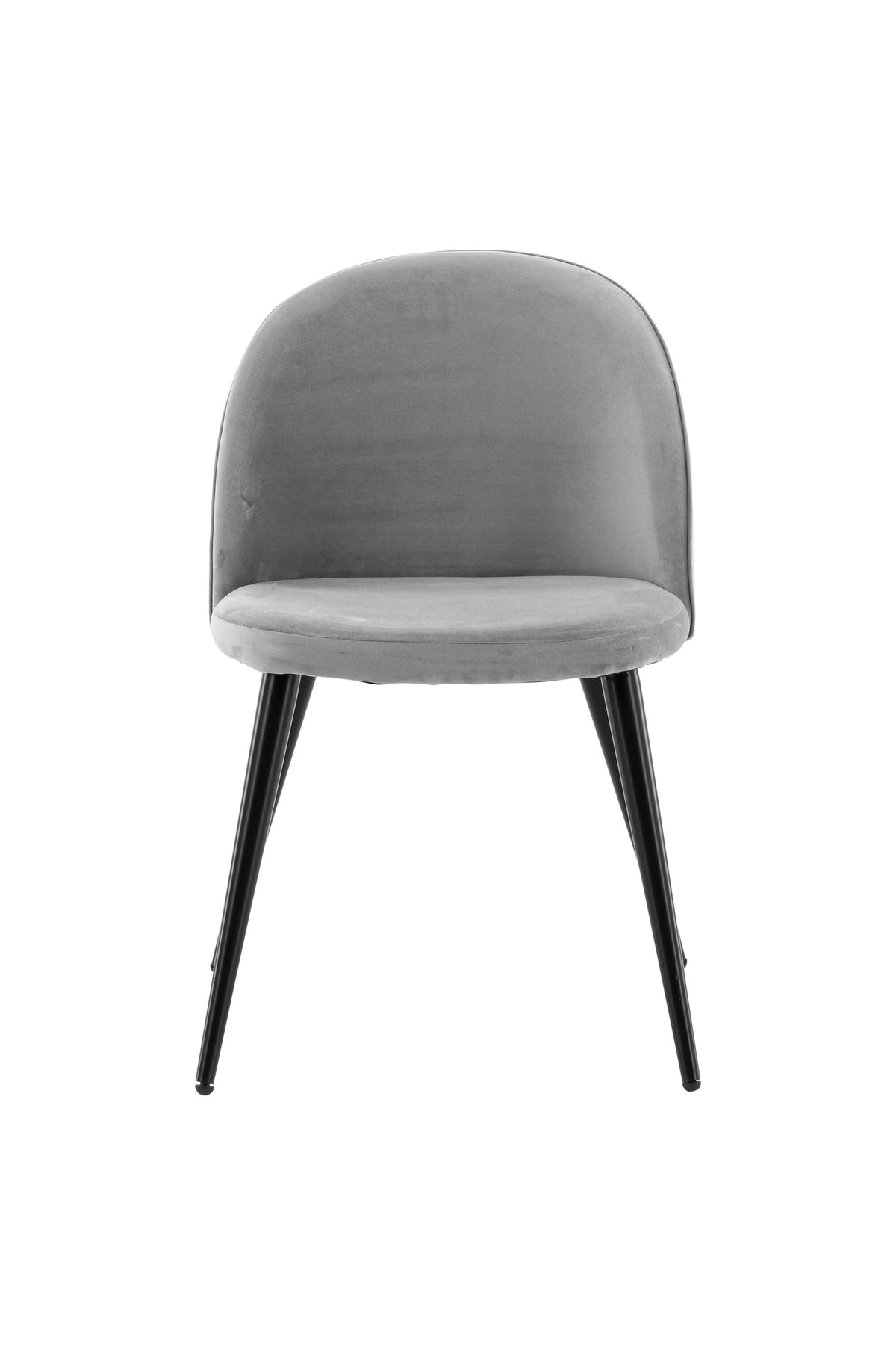 Velvet Dining Chair – Grey