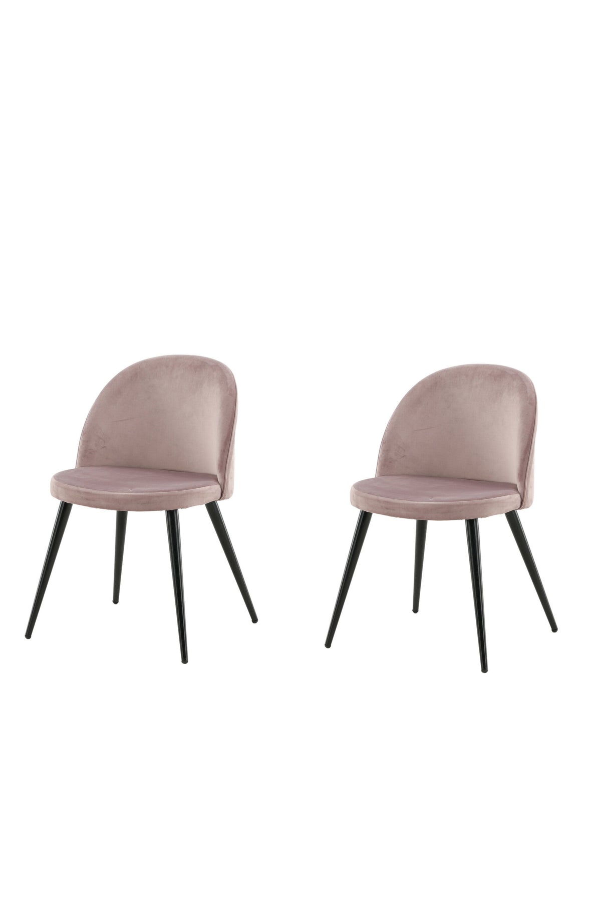 Velvet Dining Chair – Dusty Pink