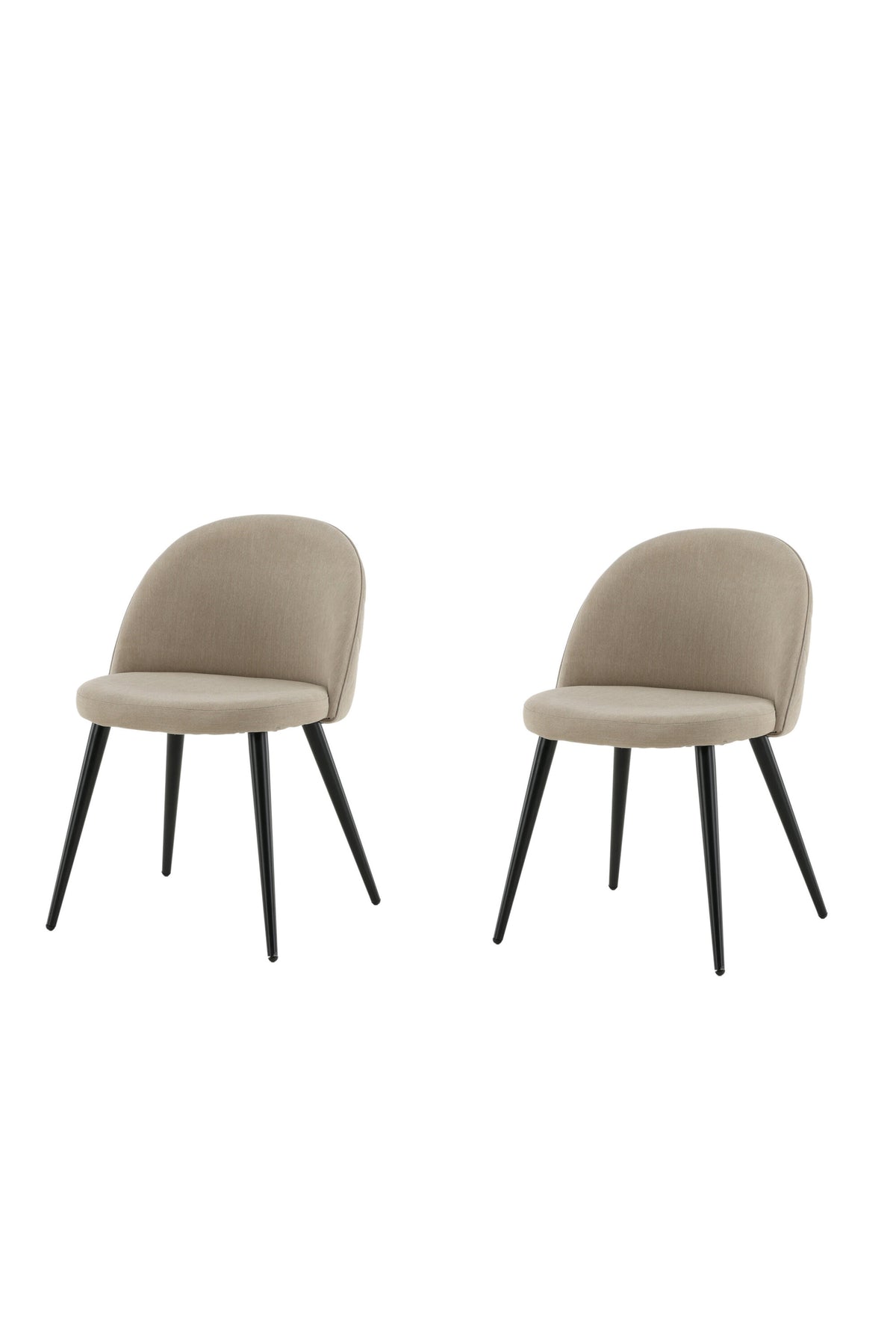 Velvet Dining Chair – Beige