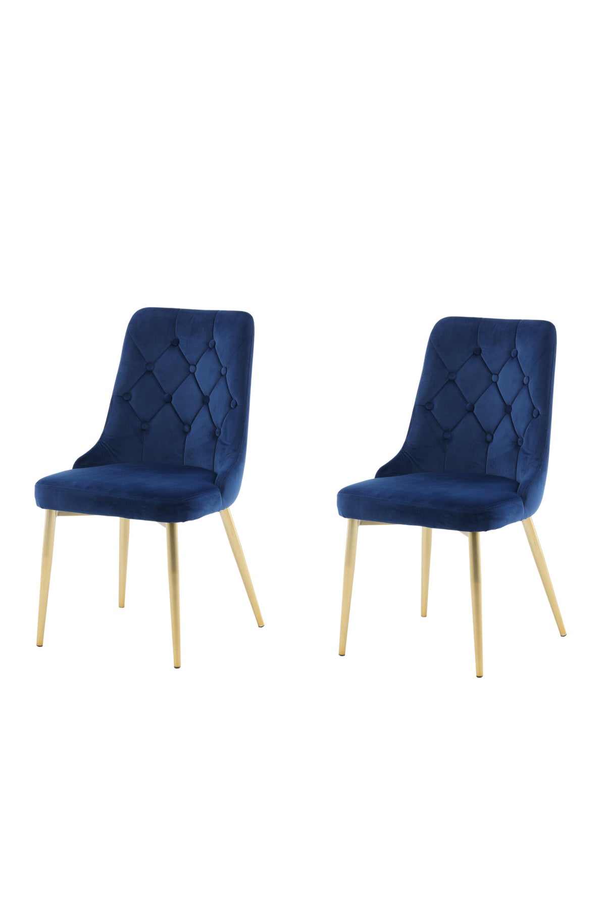 Velvet Deluxe Dining Chair – Blue