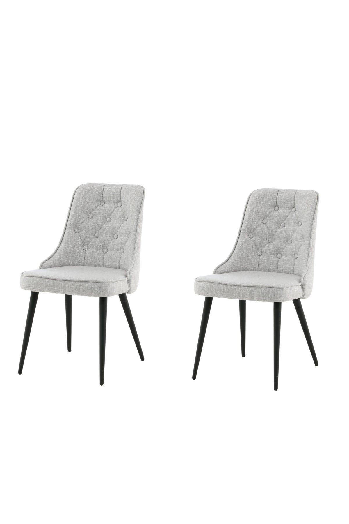 Velvet Deluxe Dining Chair – Grey