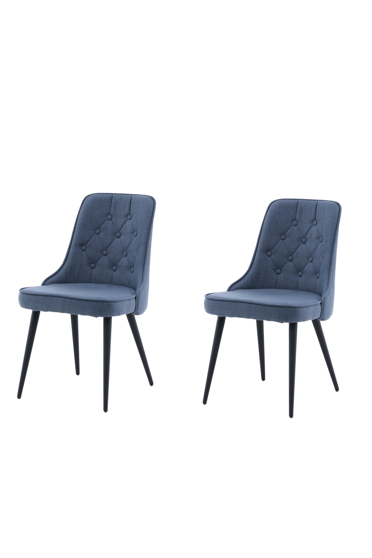 Velvet Deluxe Dining Chair – Blue
