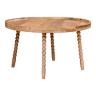 Jammu Coffee Table - Coffee table, mango natural Ø60x35 cm