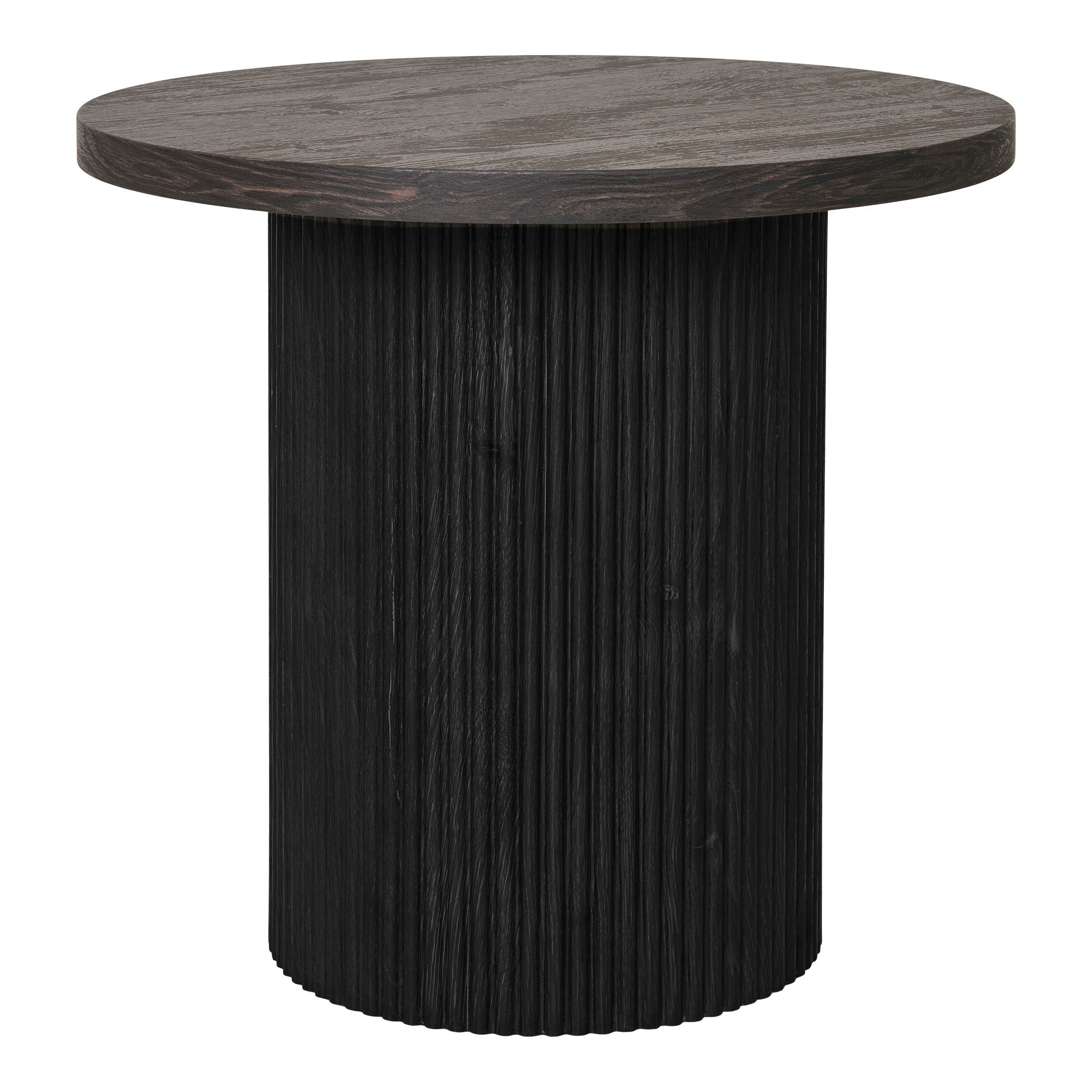 Boavista Side Table - Side table, dark brown ø48x45 cm