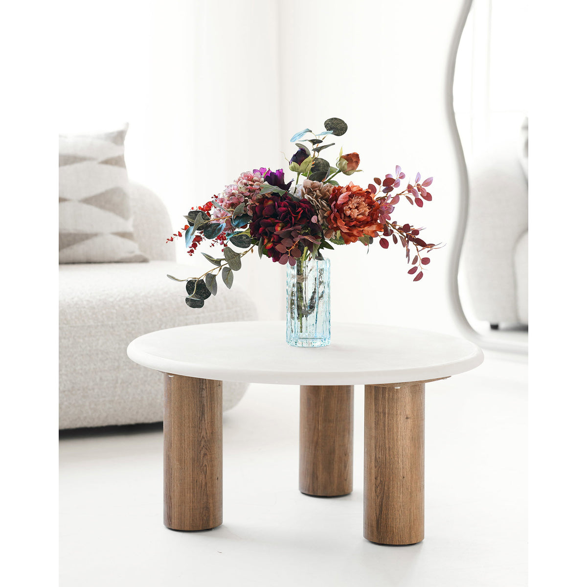 Fondi Coffee Table - Sand / Brown