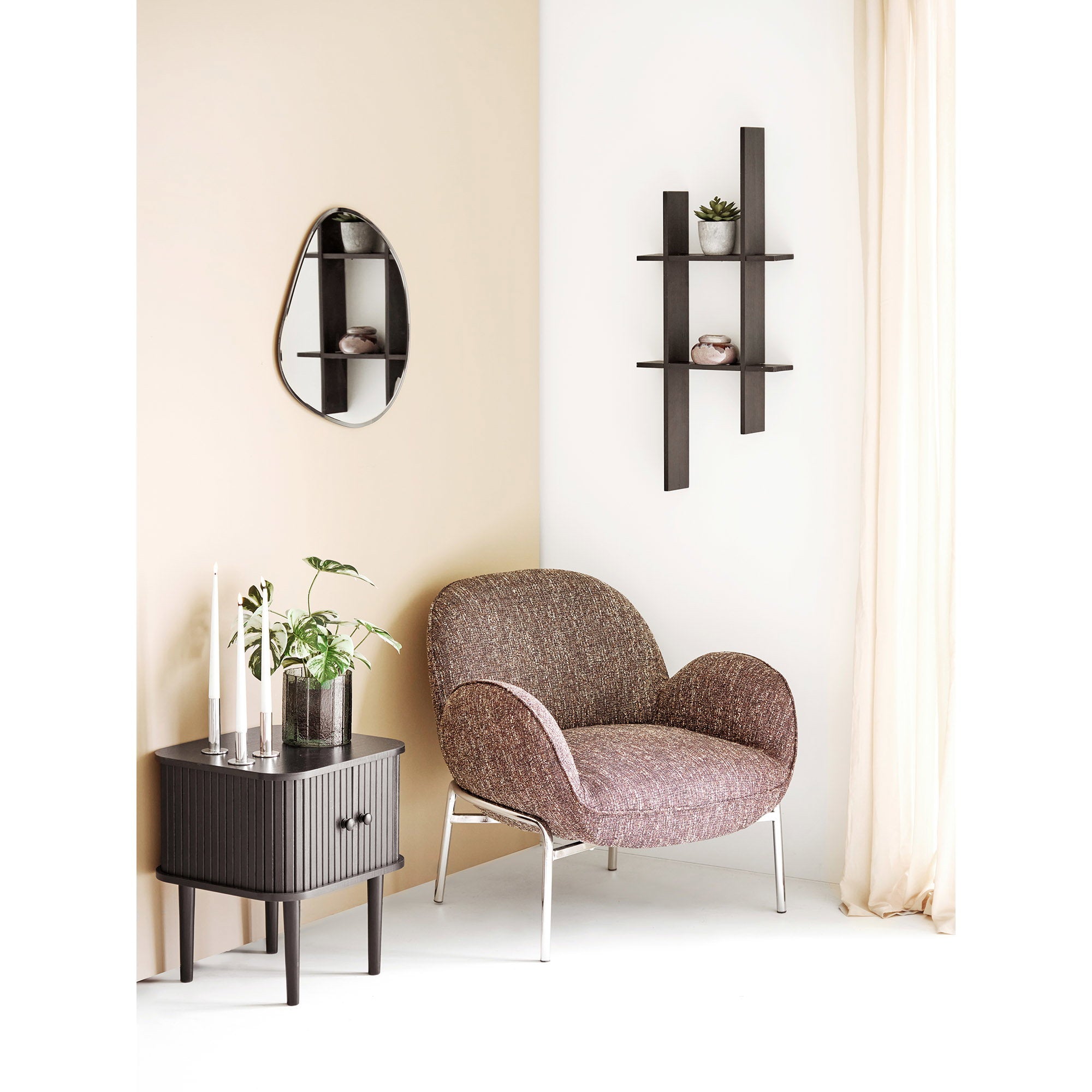 Nikko Side Table - Black