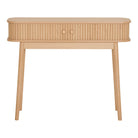 Nikko Console Table - Console table, 2 doors, natural  100x30x80 cm
