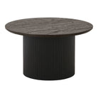 Boavista Coffee Table - Coffee Table, dark brown ø80x45 cm