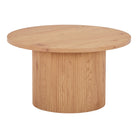 Boavista Coffee Table - Coffee table, nature ø80x45 cm