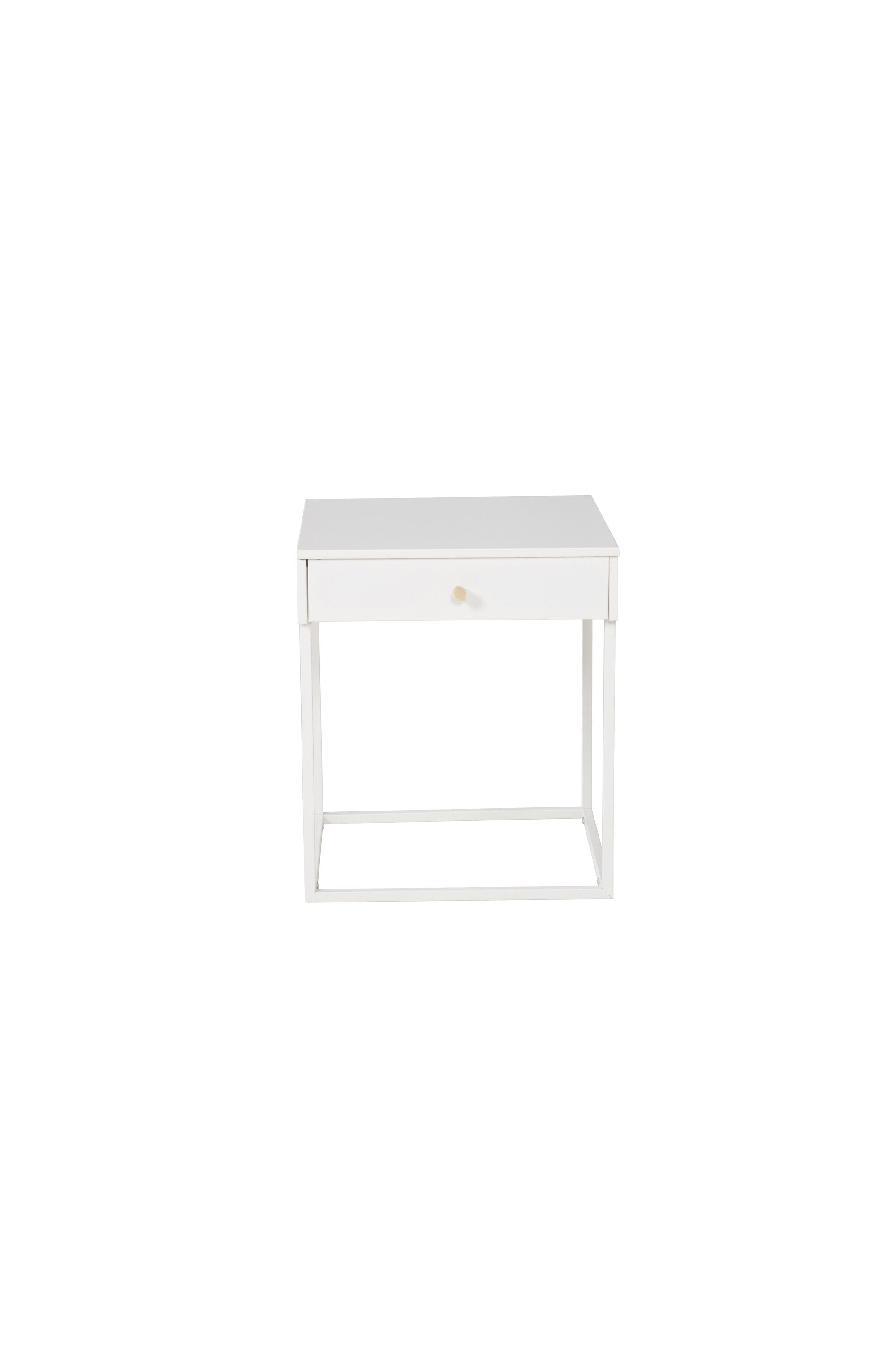 Bakal Bedside Table – White
