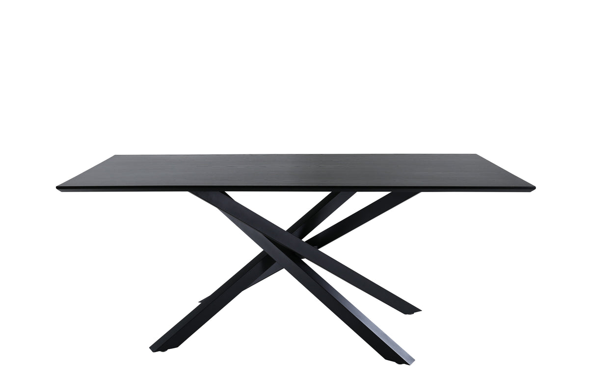 Piazza Dining Table – Black