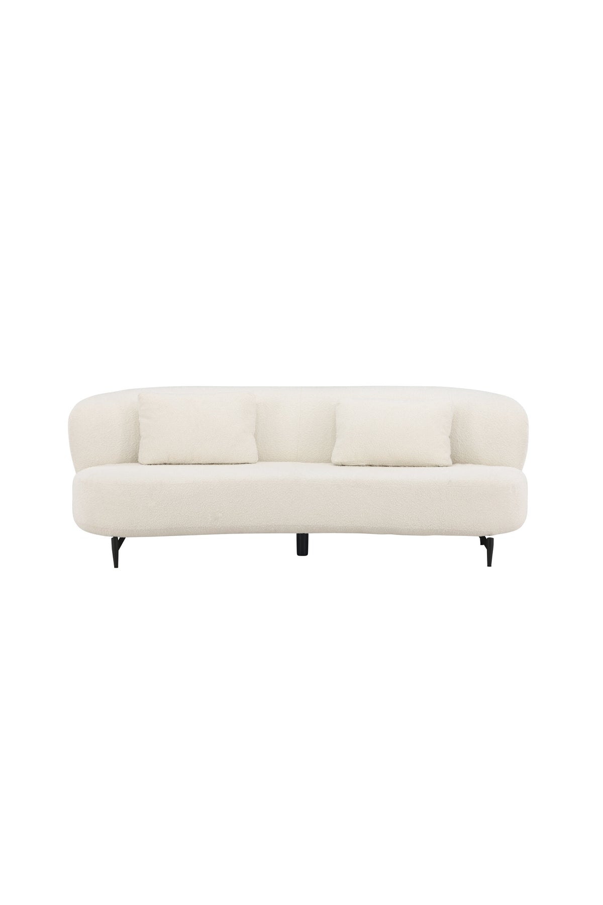 Luna 3-Seat Sofa – White