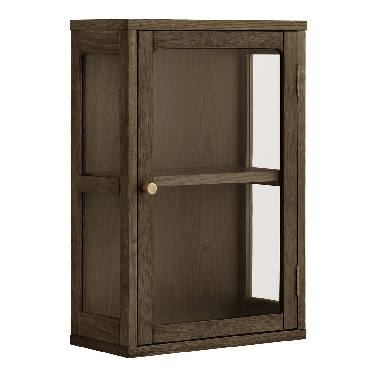 Zamora Wall Hanging Cabinet - Dark Brown
