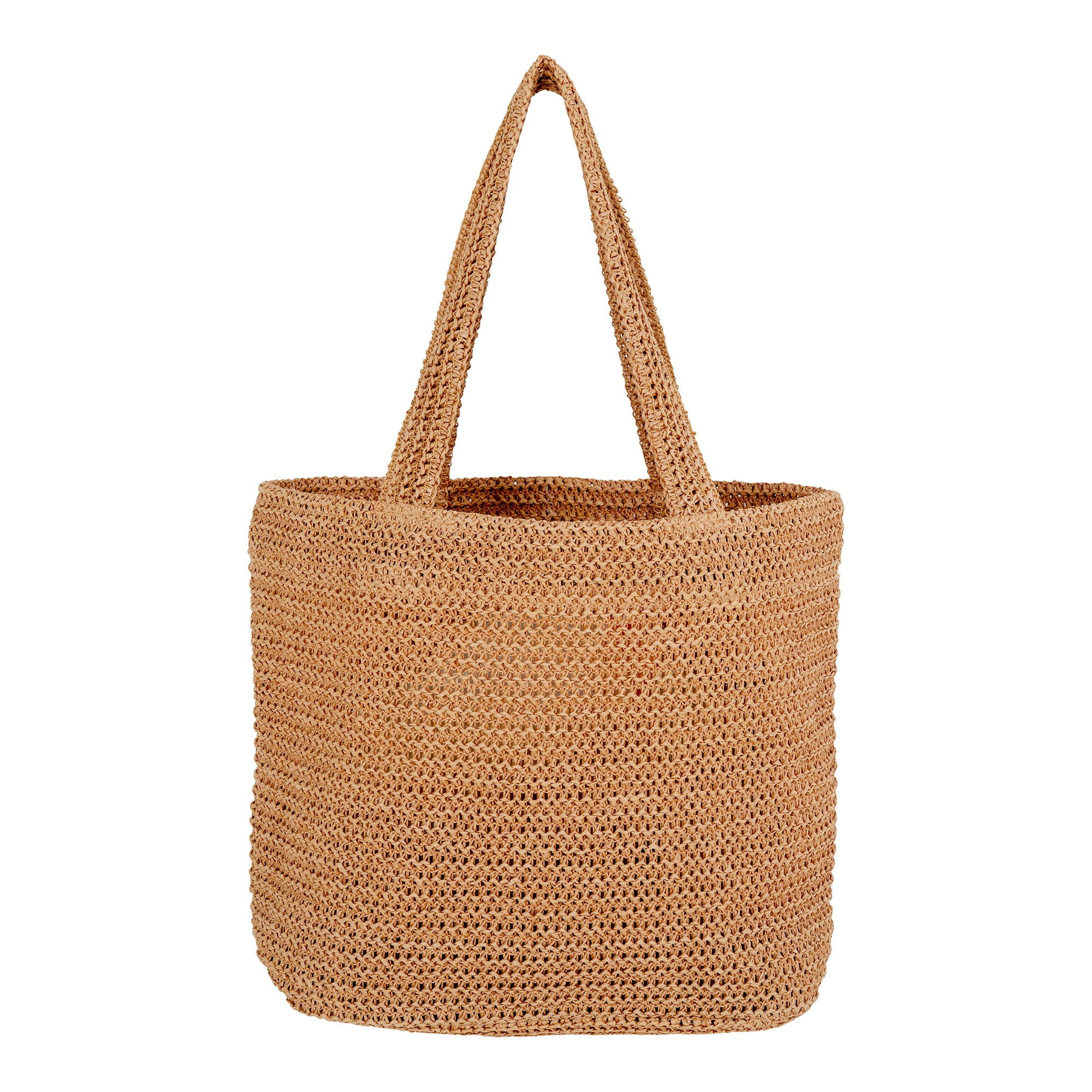 Parade Tote Bag - Tote Bag, paper straw 31x46 cm