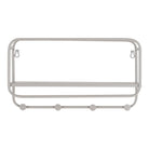 Feira Hat Shelf - Hat Shelf, steel, cool grey 45x15x25 cm
