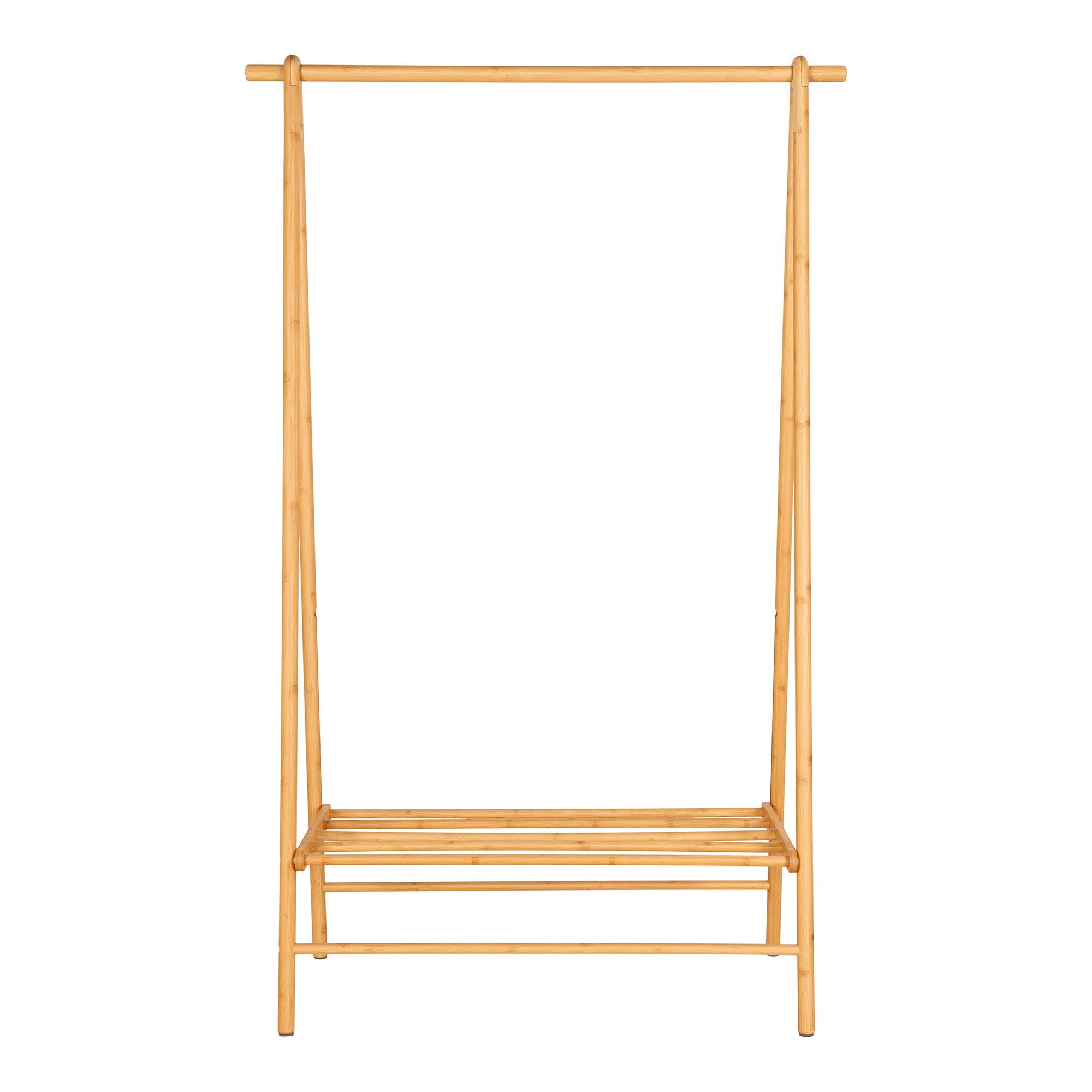 Manaus Clothes Rack  - Clothes Rack, bamboo, nature, 104x46x164 cm