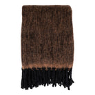 Carmel Plaid - Plaid, wool mix, brown 130x170 cm