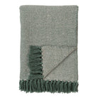 Cort Plaid - Plaid, cotton, green/white, design A 130x160 cm