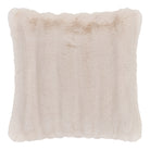 Galena Cushion - Cushion, artificial fur, white 45x45 cm
