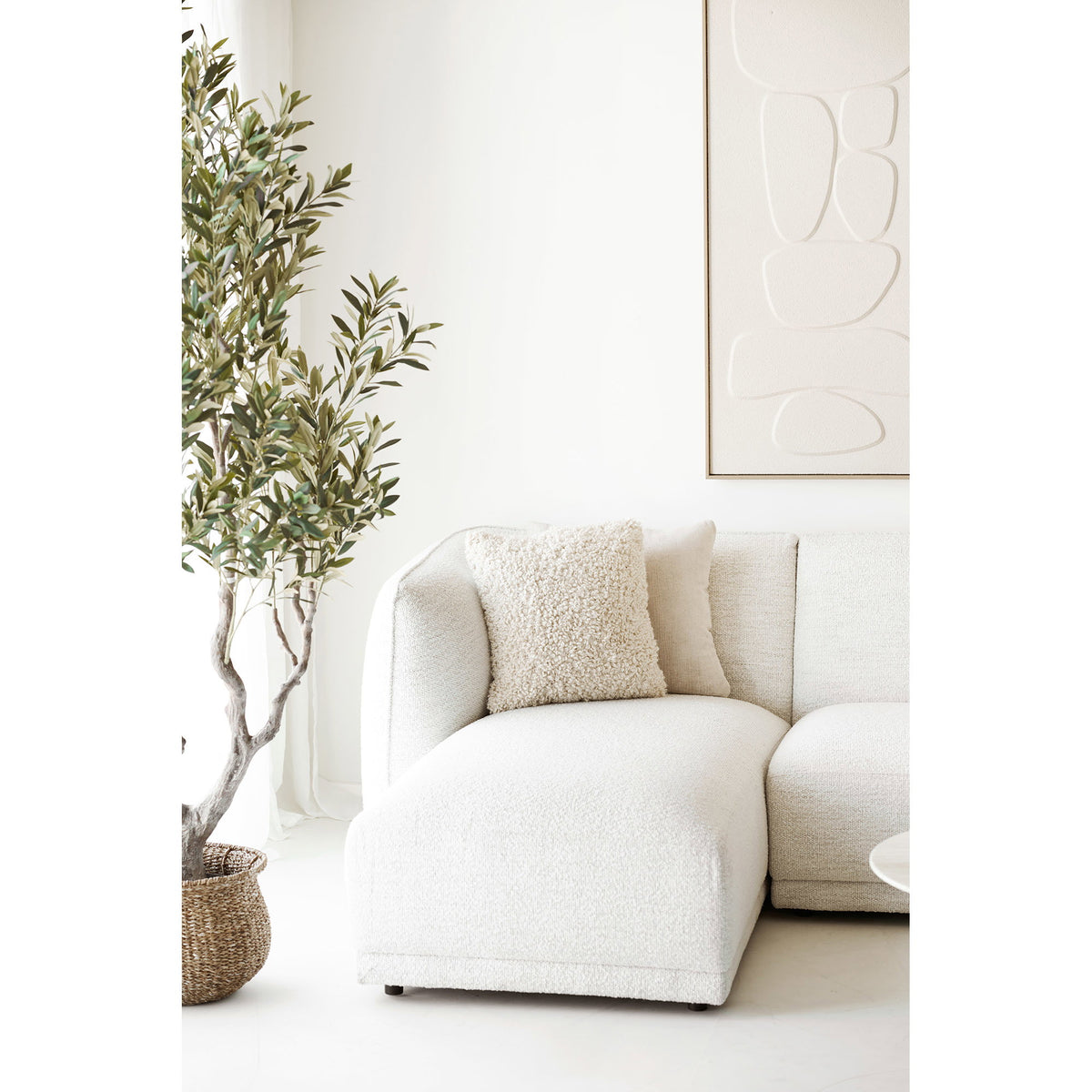 Leros Cushion - Beige