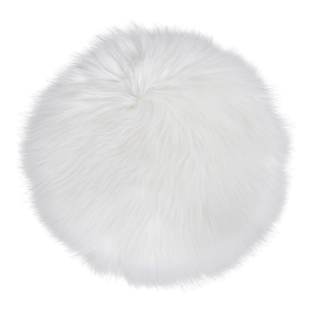 Lambskin Seat Artificial - Lambskin Seat Artificial, white, ø35 cm