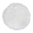 Lambskin Seat Artificial - Lambskin Seat Artificial, white, ø35 cm