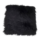 Lambskin Seat Artificial - Lambskin Seat Artificial, black, 40x40 cm