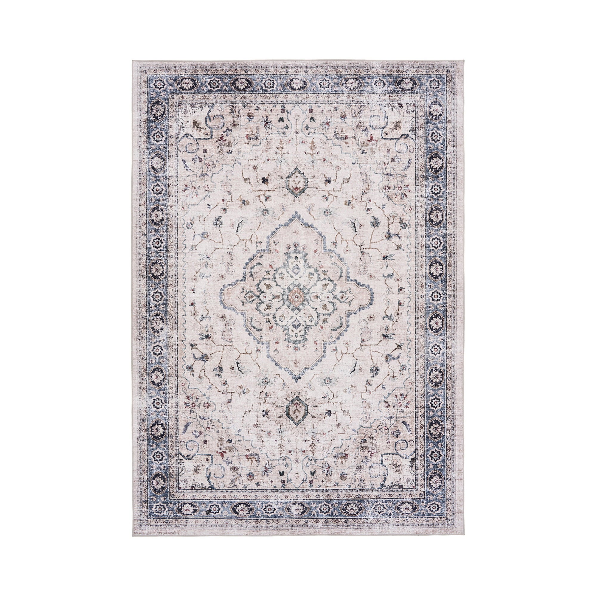 Havana Rug - Off white/Beige/Dusty blue