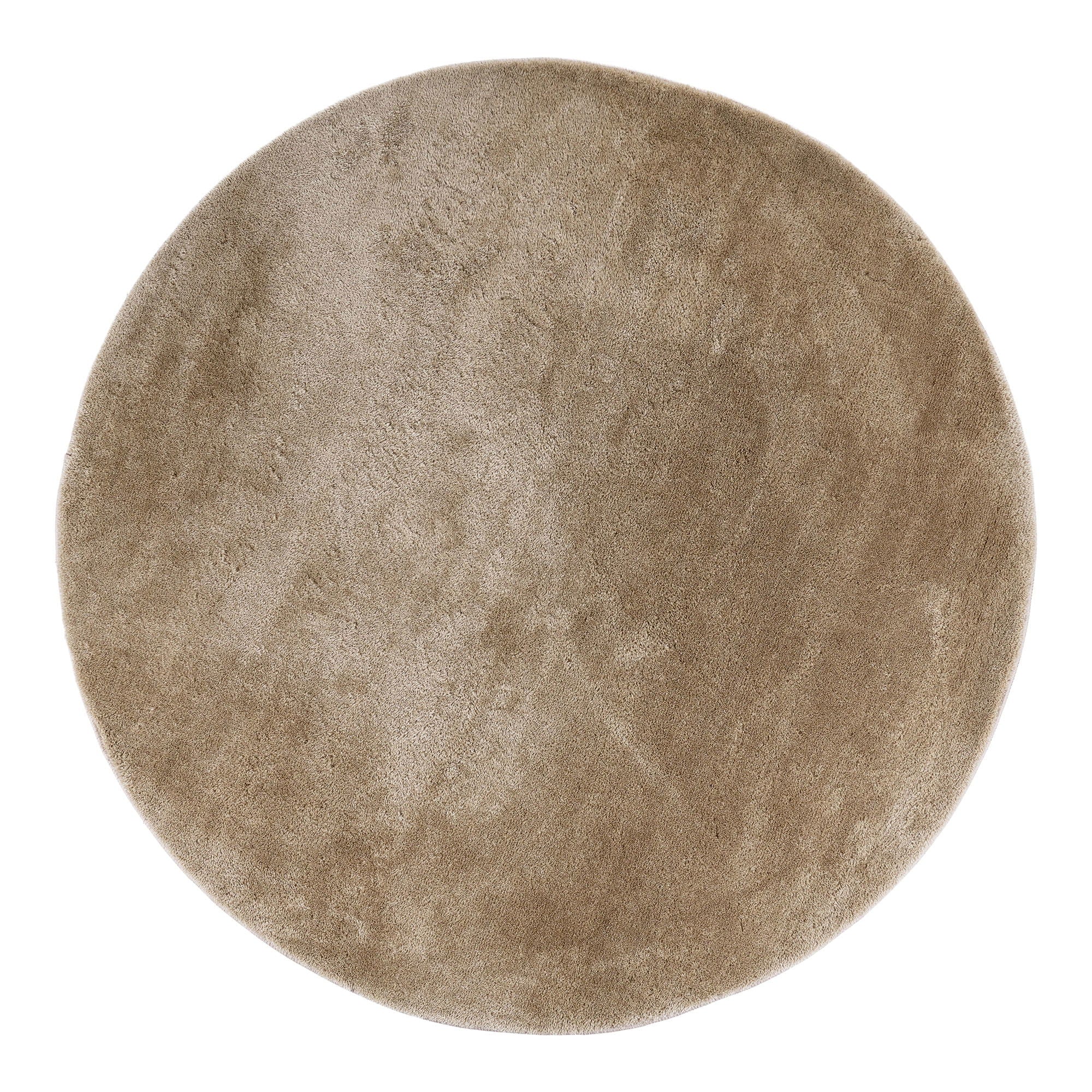 Miami Rug - Rug, round, sand color ø160 cm