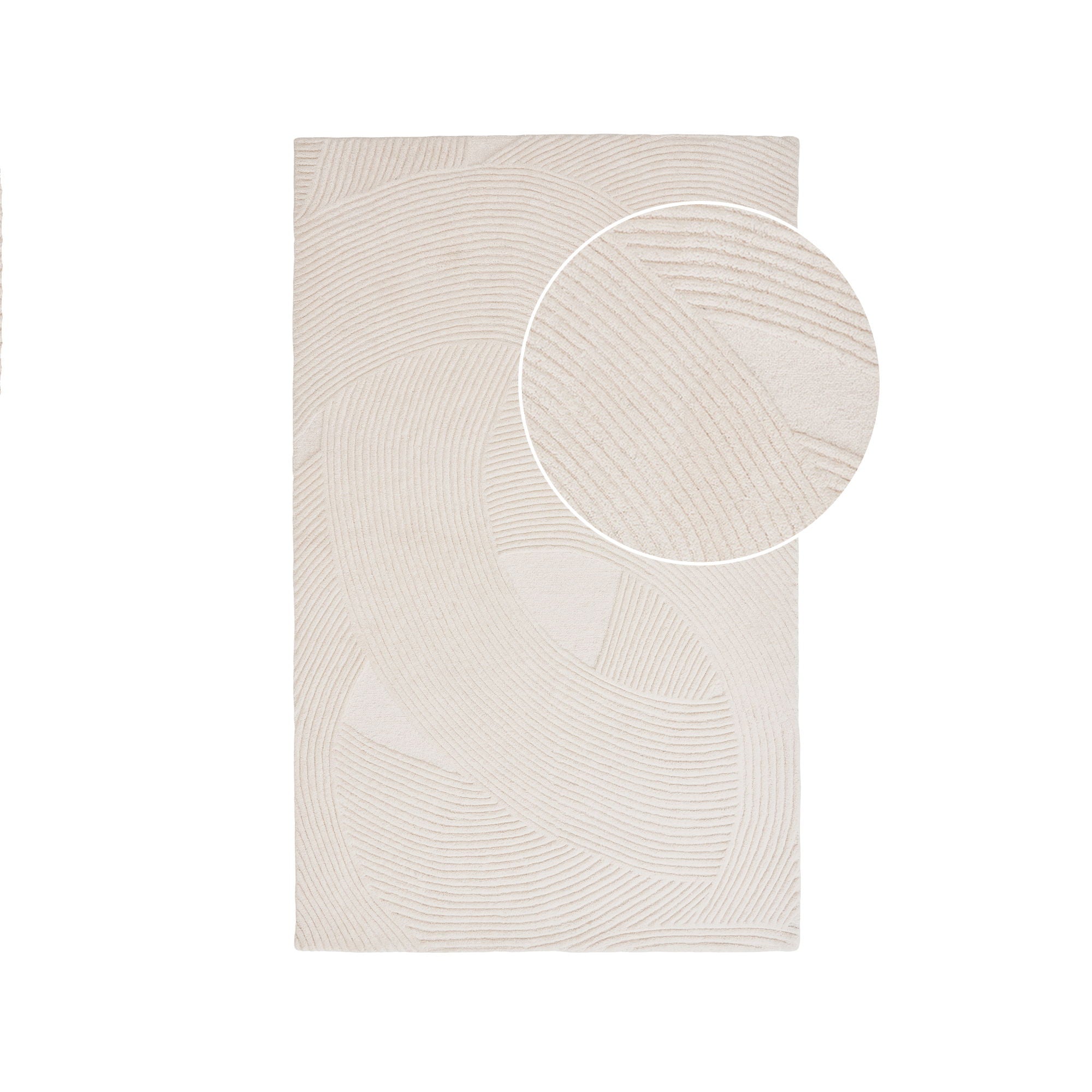 Pune Rug - Rug, hand tufted, ivory 160x230 cm
