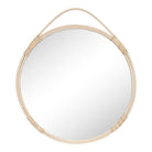 Malo Mirror - Mirror, rattan, nature ø50 cm